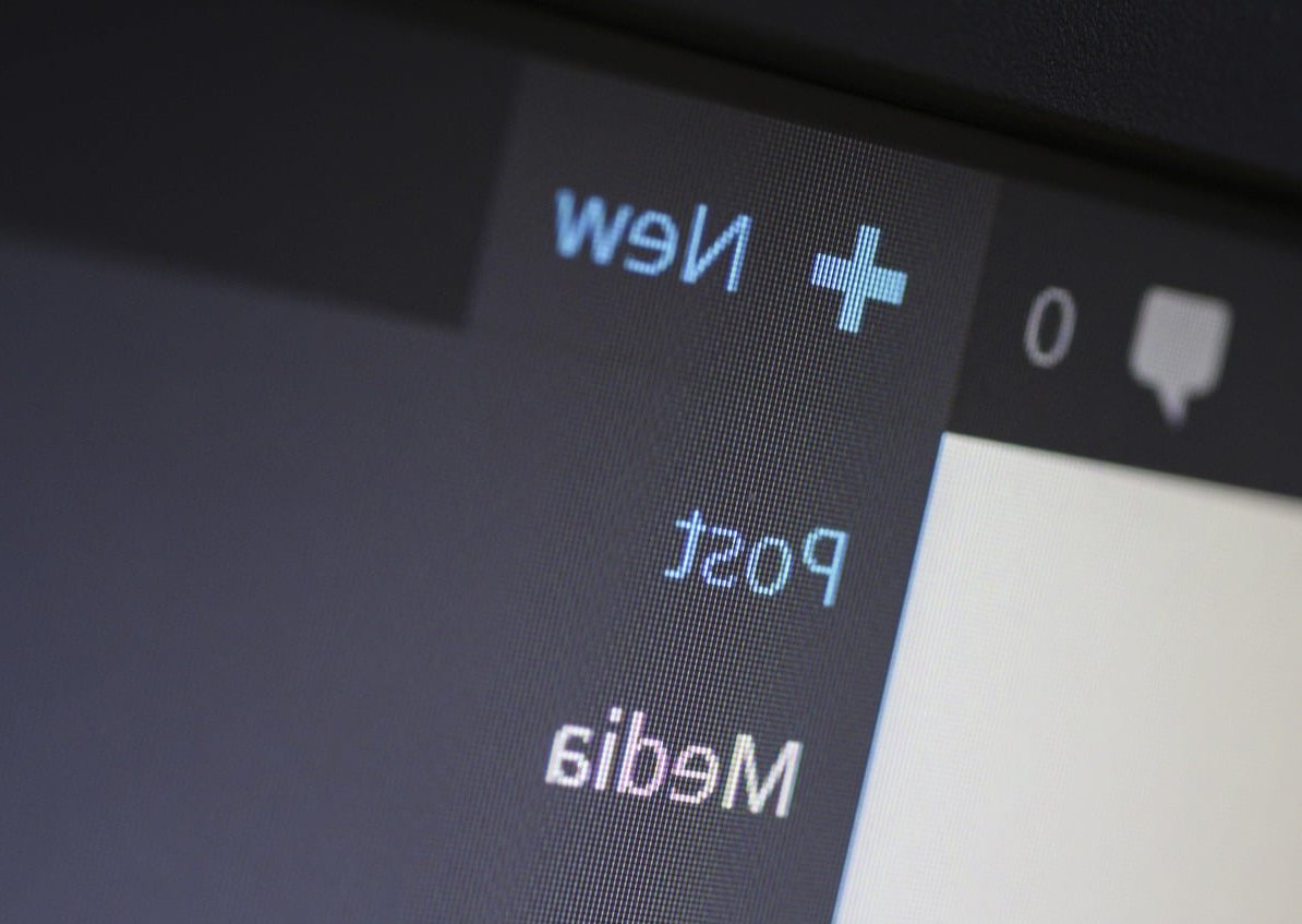 wordpress error screen